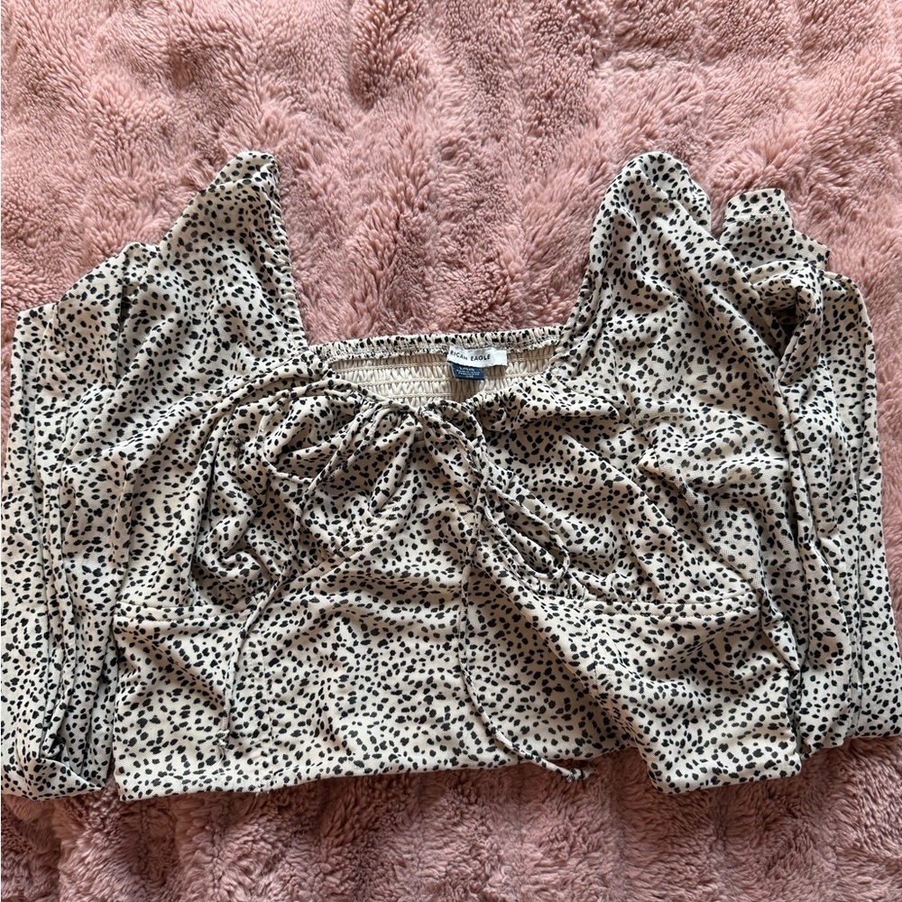 Leopard Print Women's Top